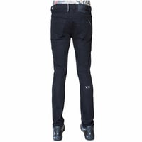 Image 2 of CULT OF INDIVIDUALITY PUNK SUPER SKINNY STRETCH JEANS (BLACK) 