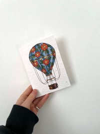 Image 1 of Hot Air Balloon Plantable Card