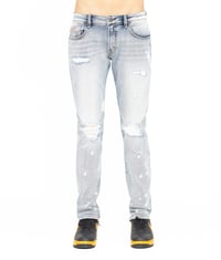 Image 1 of CULT OF INDIVIDUALITY ROCKER SLIM - PREMIUM STRETCH IN BLEACH