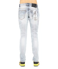 Image 2 of CULT OF INDIVIDUALITY ROCKER SLIM - PREMIUM STRETCH IN BLEACH