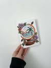 Island Globe Traditional Tattoo Plantable Card
