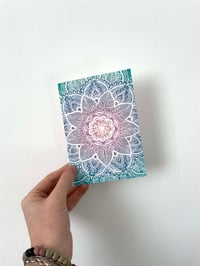 Image 1 of Blue Mandala Plantable Card