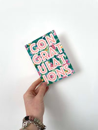 Image 1 of Plantable Seed Card - Congratulations Floral