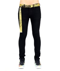 Cult Of Individuality Reversible Belt YELLOW/BLACK