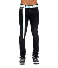 Image 1 of Cult Of Individuality Reversible Belt BLUE/CREAM