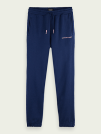 Image 1 of SCOTCH AND SODA ORGANIC COTTON SWEATPANT IN BLUE