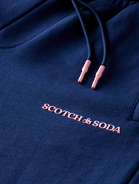 Image 3 of SCOTCH AND SODA ORGANIC COTTON SWEATPANT IN BLUE