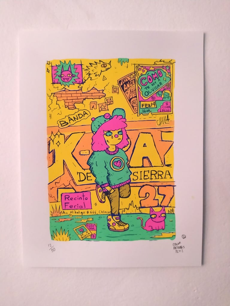 "Payasito" Screen Print 