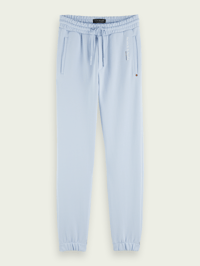 Image 1 of SCOTCH AND SODA ORGANIC COTTON SWEATPANT IN POWDER BLUE