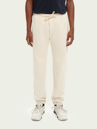 SCOTCH AND SODA ORGANIC COTTON SWEATPANT IN ECRU