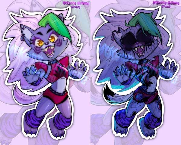 Image of PRE-ORDER: Roxanne Double-Sided Keychain