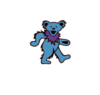 multi layer grateful dead bear  1