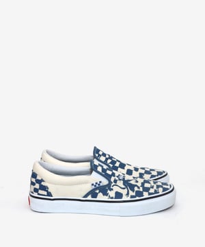 Image of VANS X KROOKED_SKATE SLIP-ON (VCU) :::BLUE:::