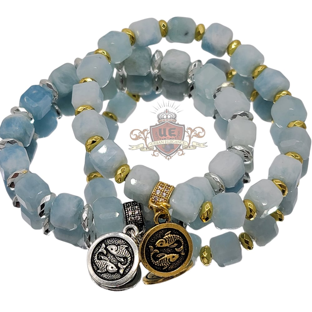 Image of Aquamarine Dreams Bracelet 