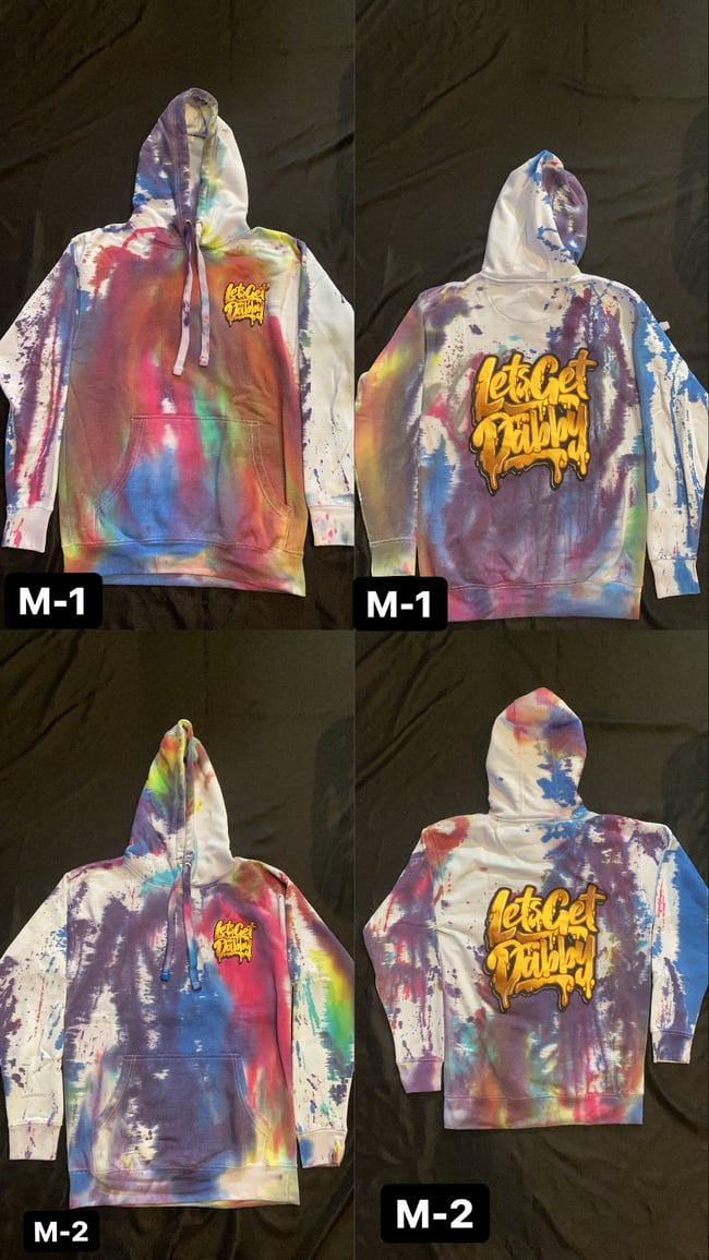 TIE DYE “Let’s get Dabby” Hoodies 
