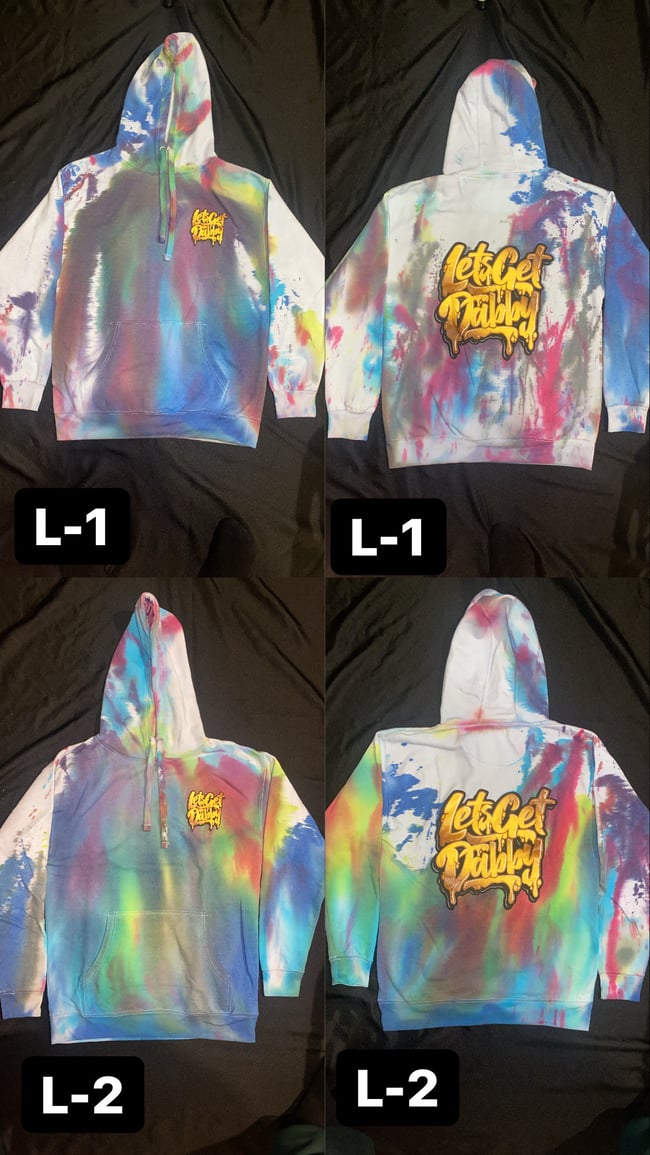TIE DYE “Let’s get Dabby” Hoodies 