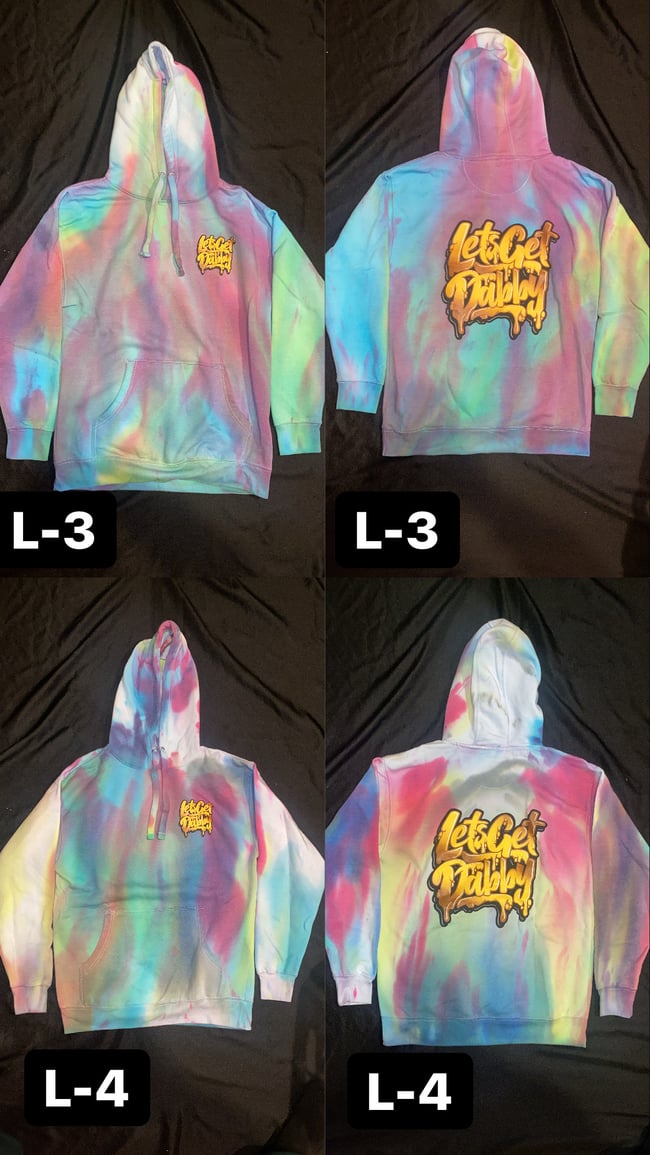 TIE DYE “Let’s get Dabby” Hoodies 
