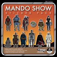 Image 1 of Vintage Collector - THAT MANDO SHOW STICKER PACK