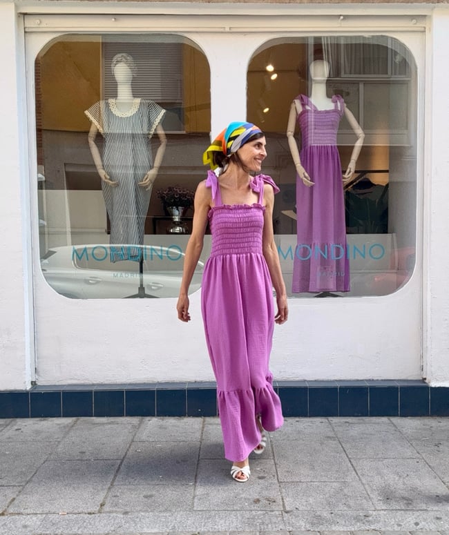 PURPLE LELÉ DRESS