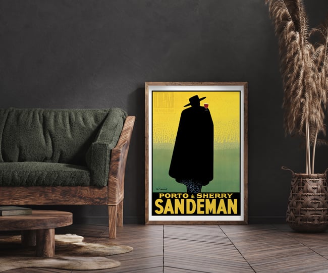 Sandeman | Georges Massiot |1931 | Vintage Ads | Wall Art Print | Vintage Poster