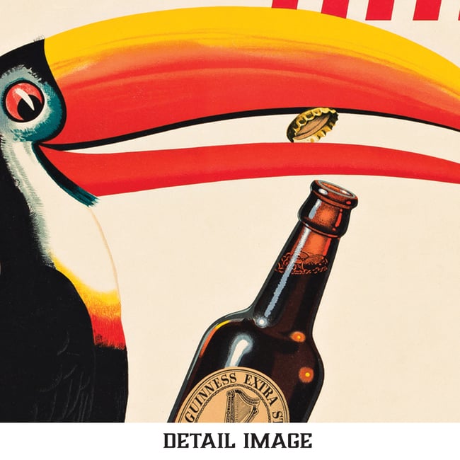  Opening Time is Guinness Time | John Gilroy | 1953 | Vintage Ads | Wall Art Print | Vintage Poster