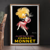 Cognac Monnet | Leonetto Cappiello | 1927 | Vintage Ads | Wall Art Print | Vintage Poster