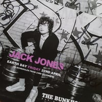 Signed Jack Jones Swansea Bunkhouse A5 flyer