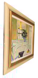 20th Century Swedish School 'Interior with Mantlepiece'