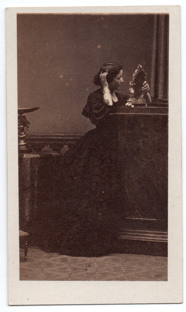 Image of Disdéri: Mme Delphine Fix, Paris 1860