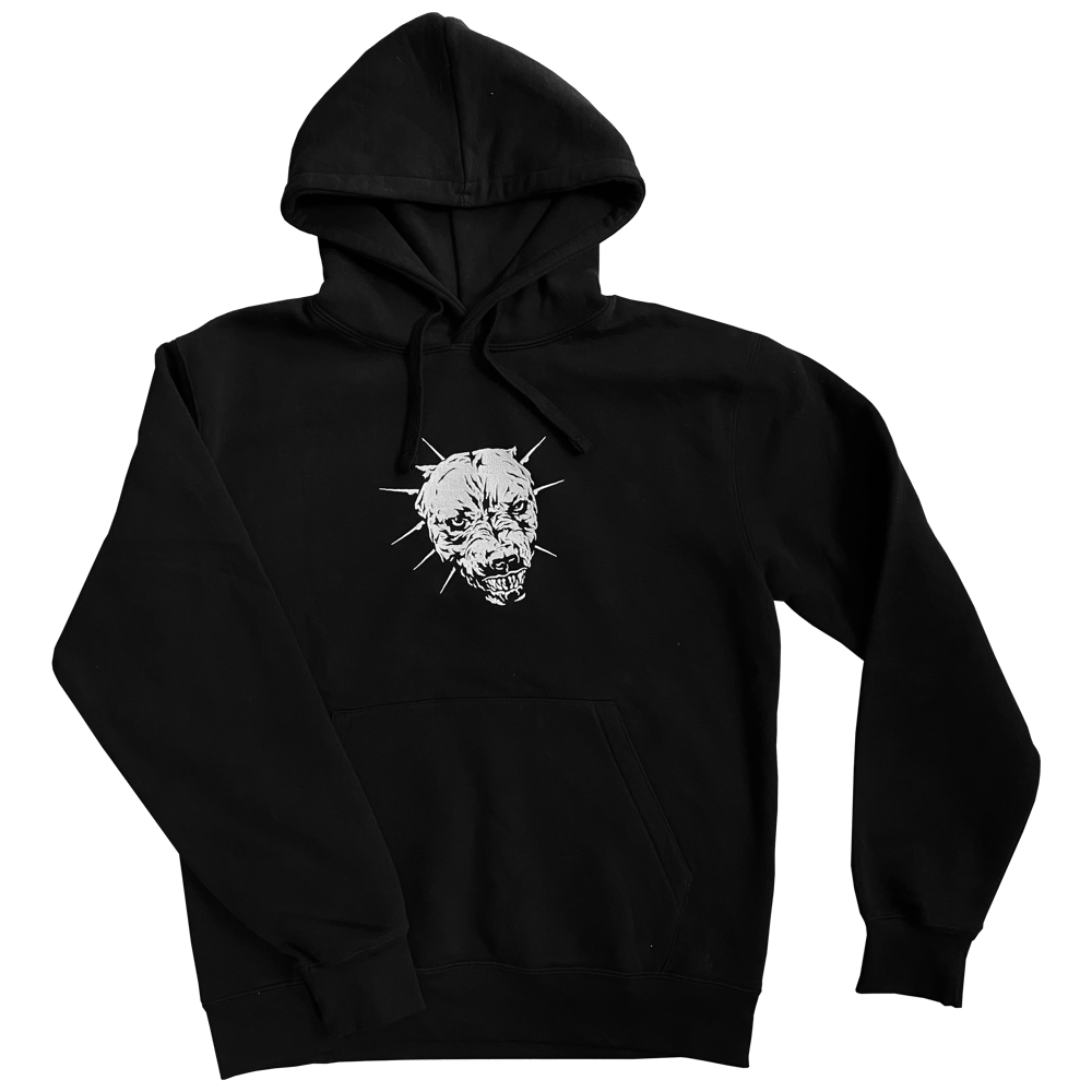 Image of EMBROIDERY DOG HOODIE