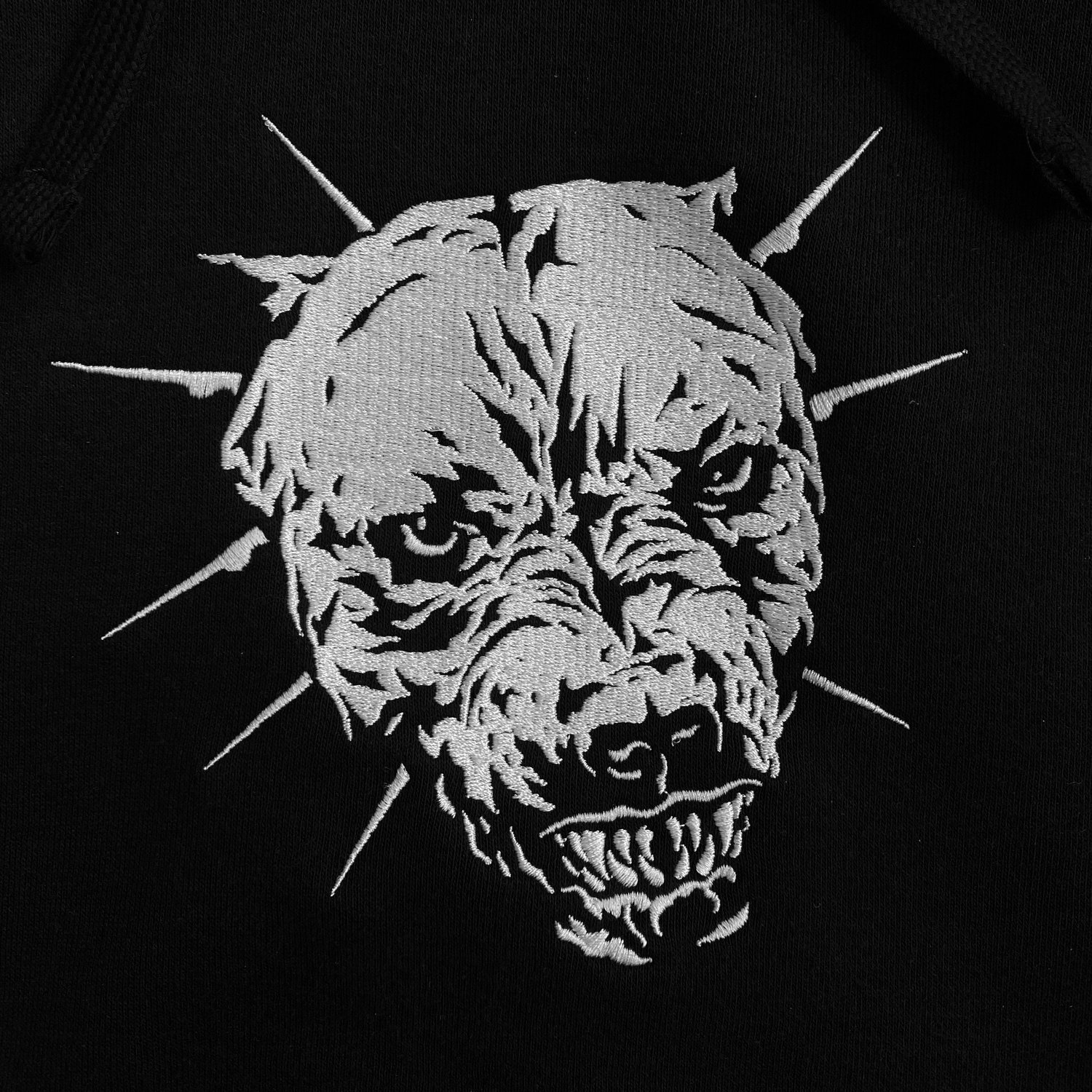 Image of EMBROIDERY DOG HOODIE