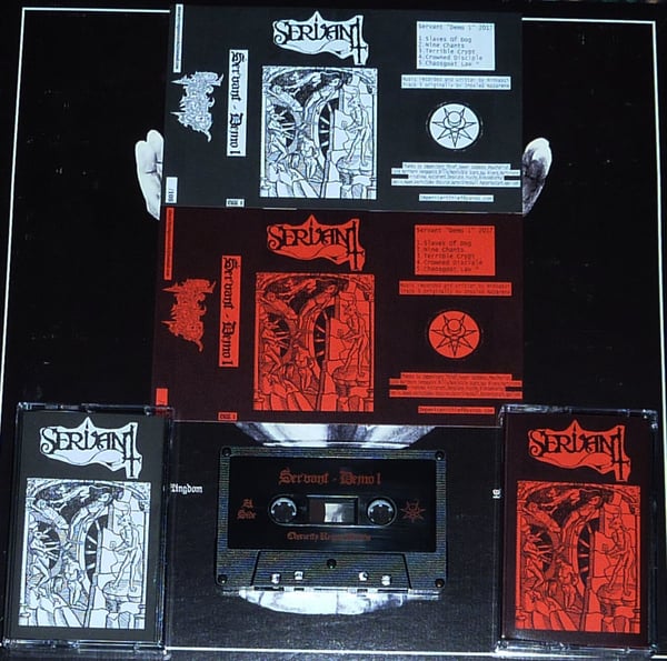 Image of SERVANT - Demo 1 Cassette (Red Covers)