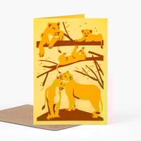 Image 1 of Lioness Card