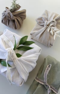 Image 1 of Furoshiki Linen Gift Wrap