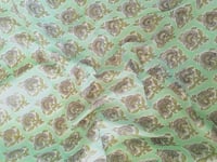 Image 1 of Namasté fabric turquoise 