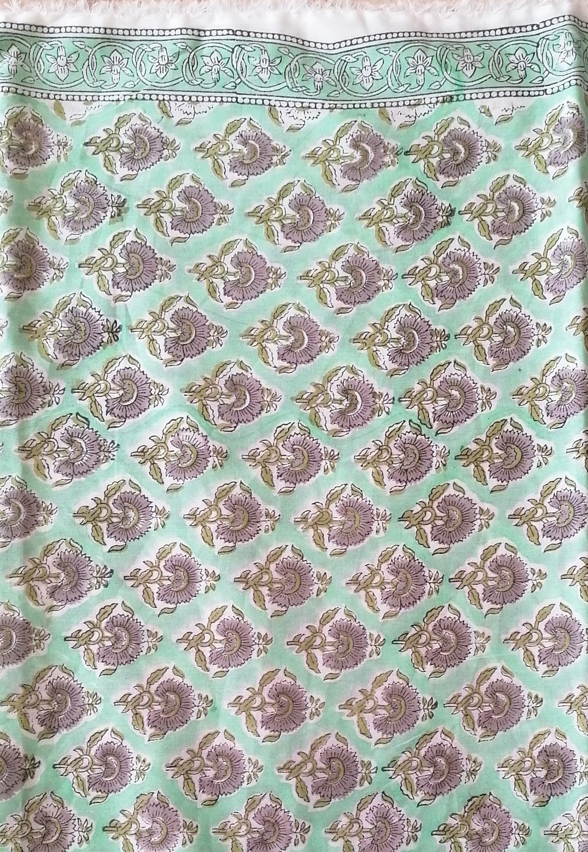 Image of Namasté fabric turquoise 
