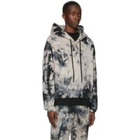 Image 1 of Off-White By Virgil Abloh Beige Tie-Dye Contour Hoodie