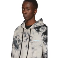 Image 3 of Off-White By Virgil Abloh Beige Tie-Dye Contour Hoodie