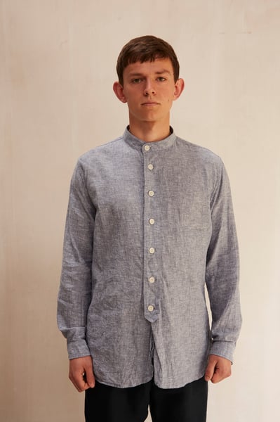 Image of Bed Shirt BLUE