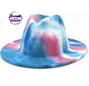 S & S Tie-Dye Fedora Hat (56-58cm) 