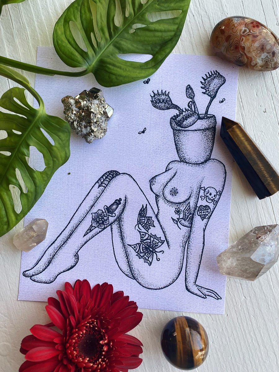 Tattooed Pothead Prints | Jamie Molden