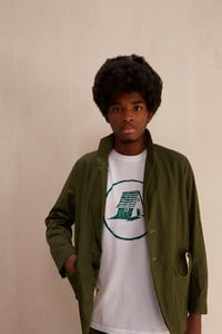 Image 1 of  T SHIRT WHITE House Print £45.00 only XL available 
