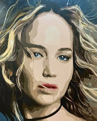 Image 1 of Jennifer Lawrence - Original Painting