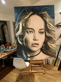 Image 4 of Jennifer Lawrence - Original Painting