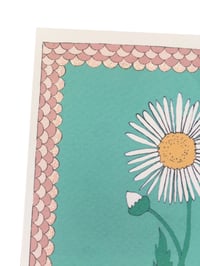 Image 2 of Daisy Flower Frame Card 