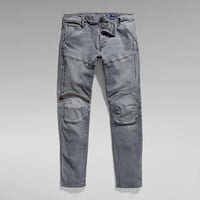 Image 1 of G-STAR 5620 3D Zip Knee Skinny Jeans In Gray