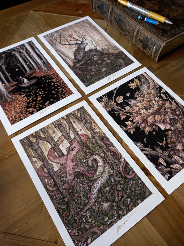 Image of 'The Fall' Mini Print Collection 