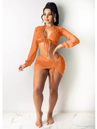 Image 2 of Two Piece Mesh Coverup