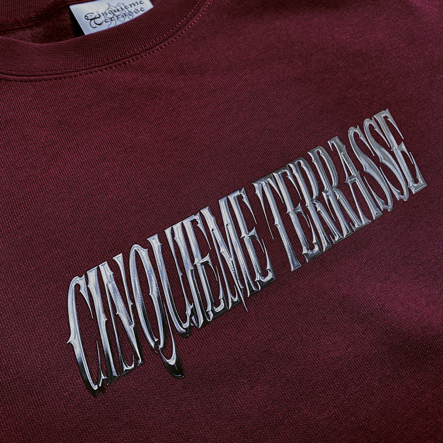 Image of SCRIPT CREWNECK