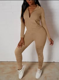 Image 4 of Two Piece Ruched Tracksuit